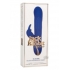 Jack Rabbit Rotating Beaded Rabbit Vibrator - Blue