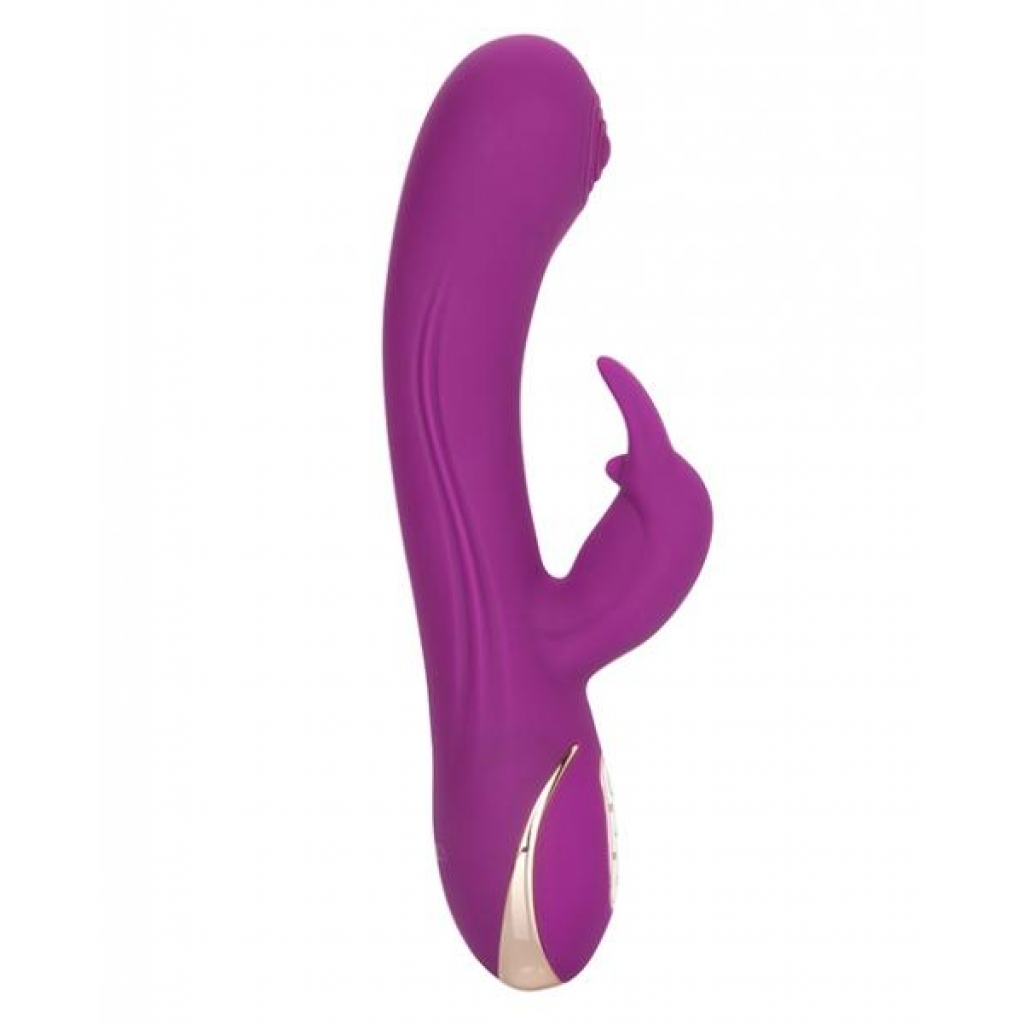 Jack Rabbit Silicone Thumping Rabbit Vibrator - Purple