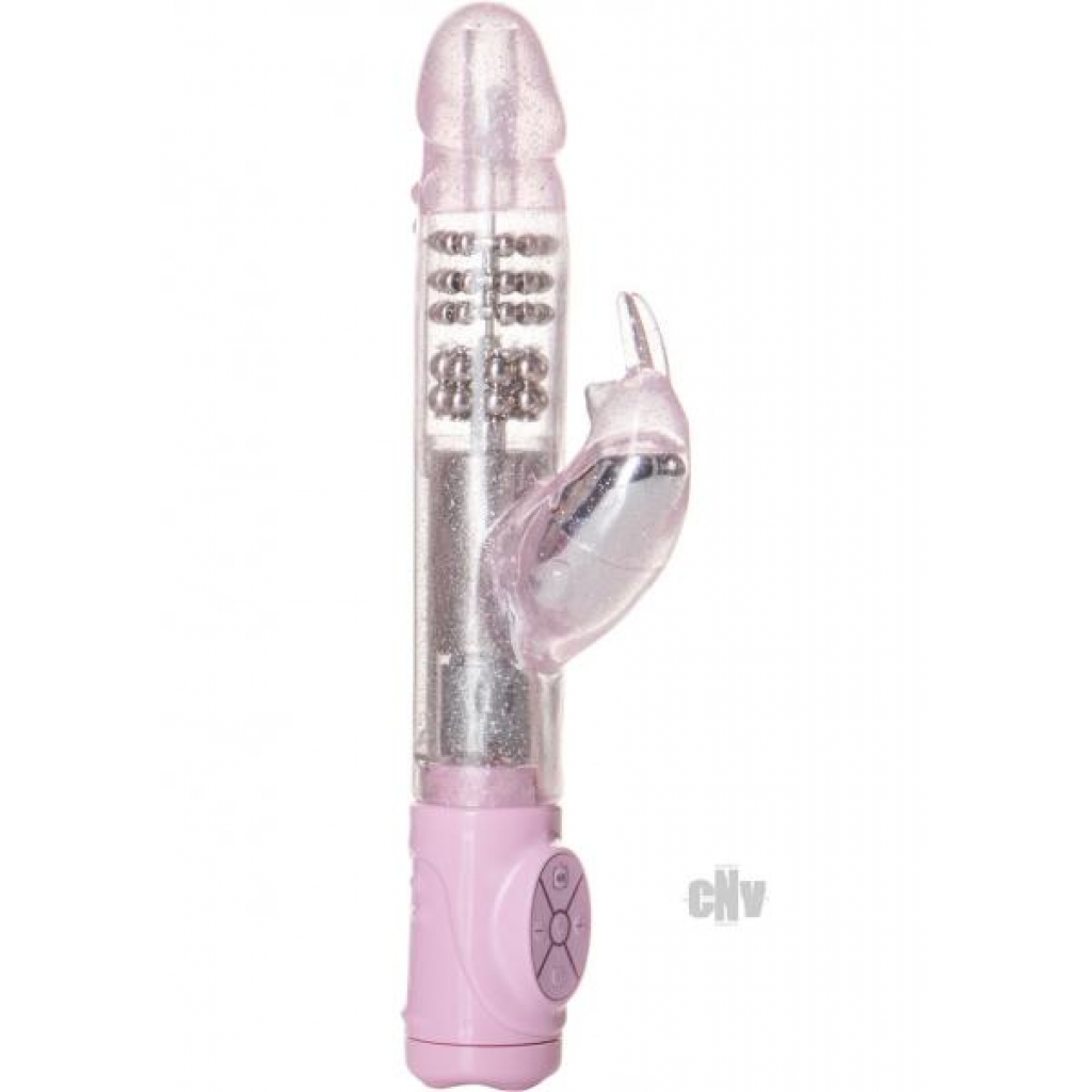 Thrusting Jack Rabbit Pink Vibrator