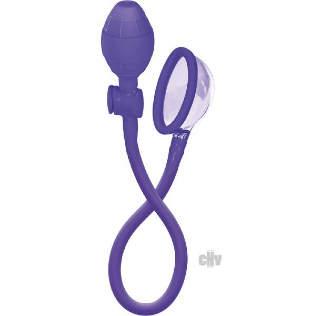 Mini Silicone Clitoral Pump in Purple