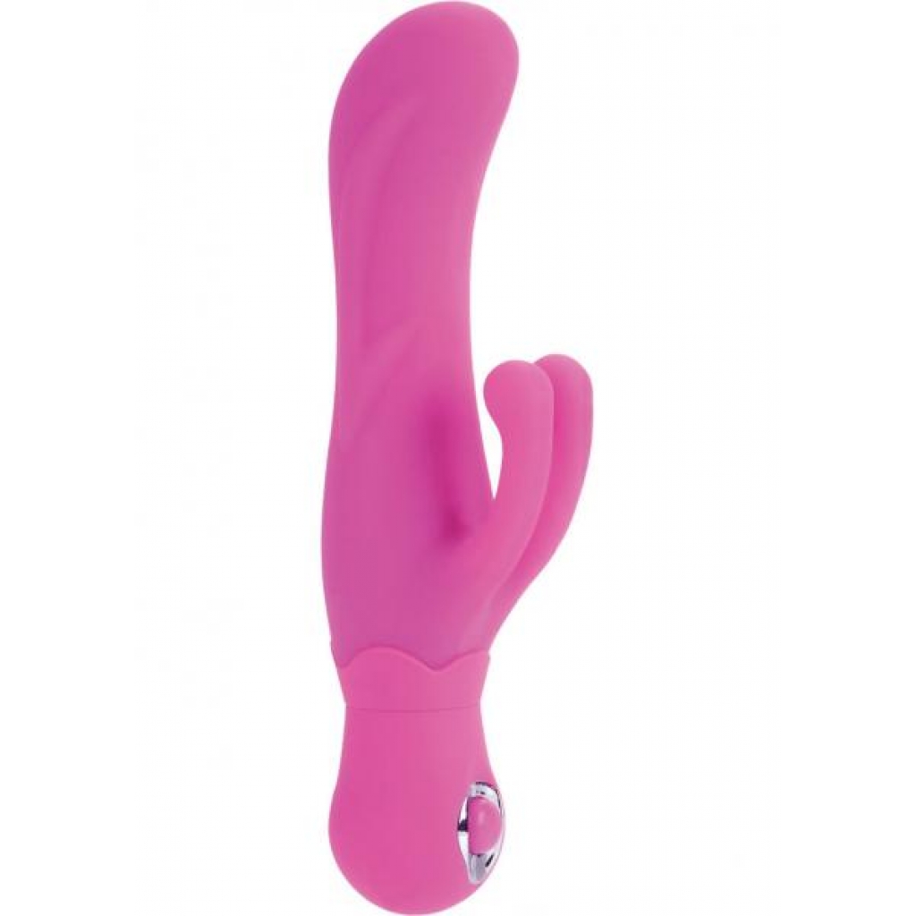 Posh Silicone Double Dancer Vibrator - Pink