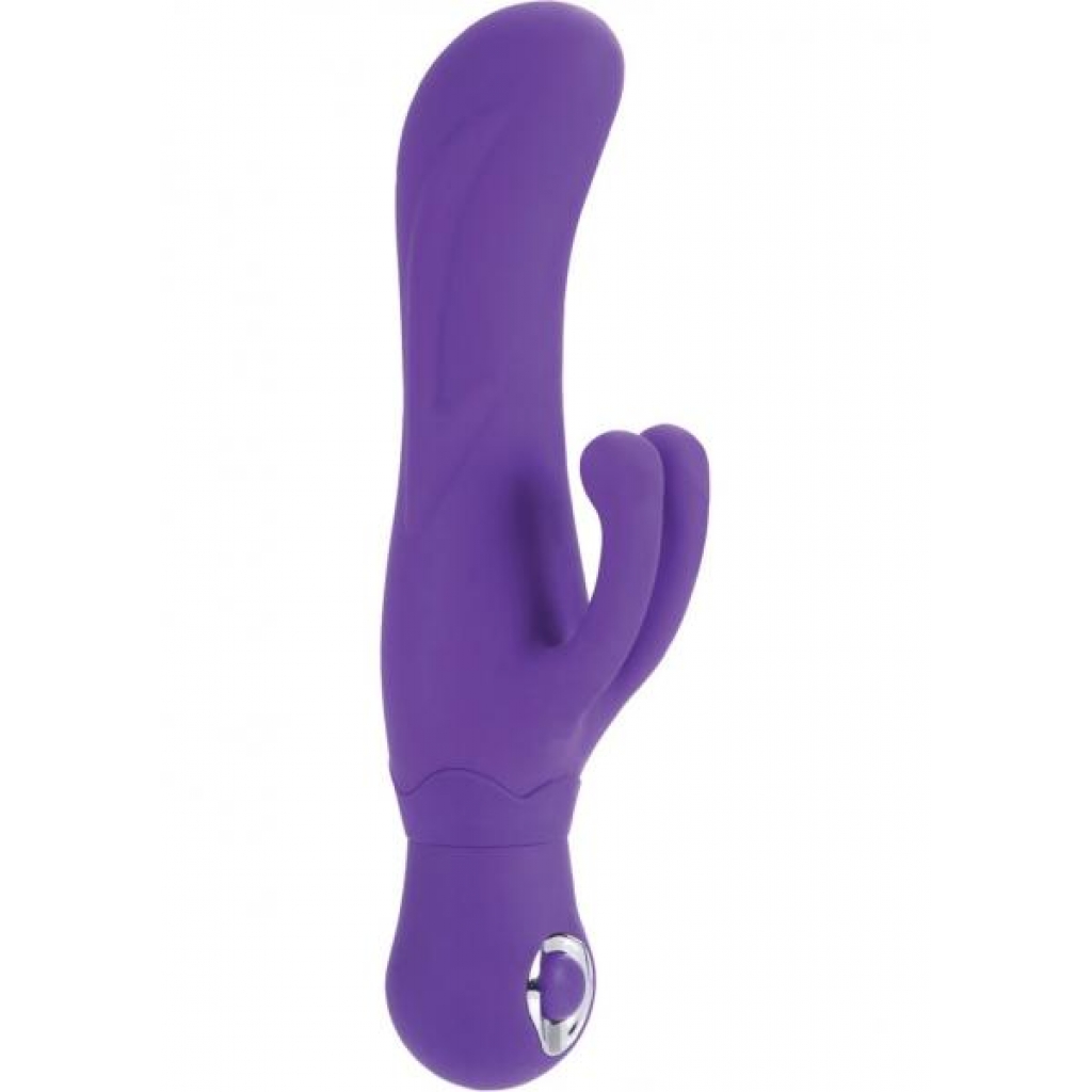 Posh Silicone Dual Dancer Vibrator - Purple