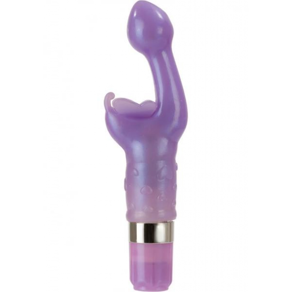 Platinum Edition Butterfly Kiss Vibrator - Purple