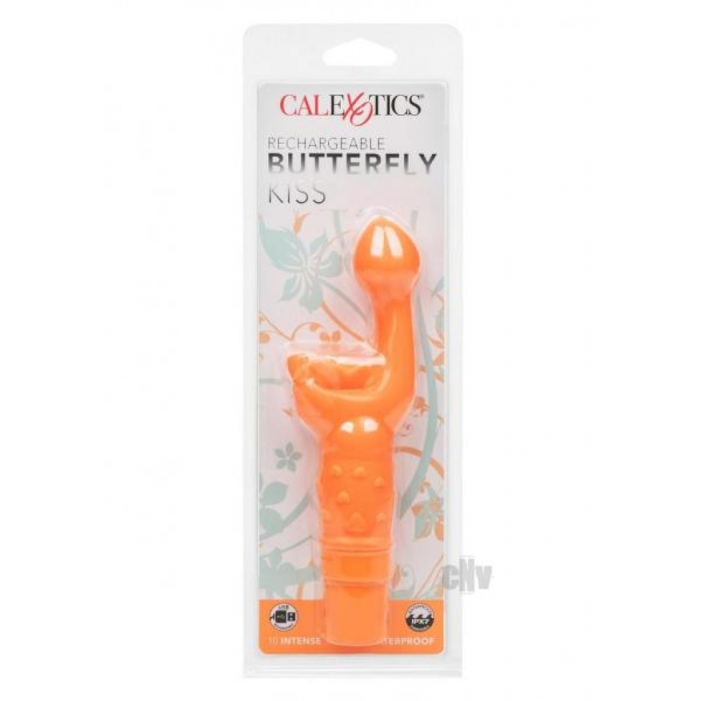 Rechargeable Butterfly Kiss Vibe - Orange