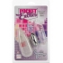 Pocket Exotics Snow Bunny Bullet Vibrator - Clear