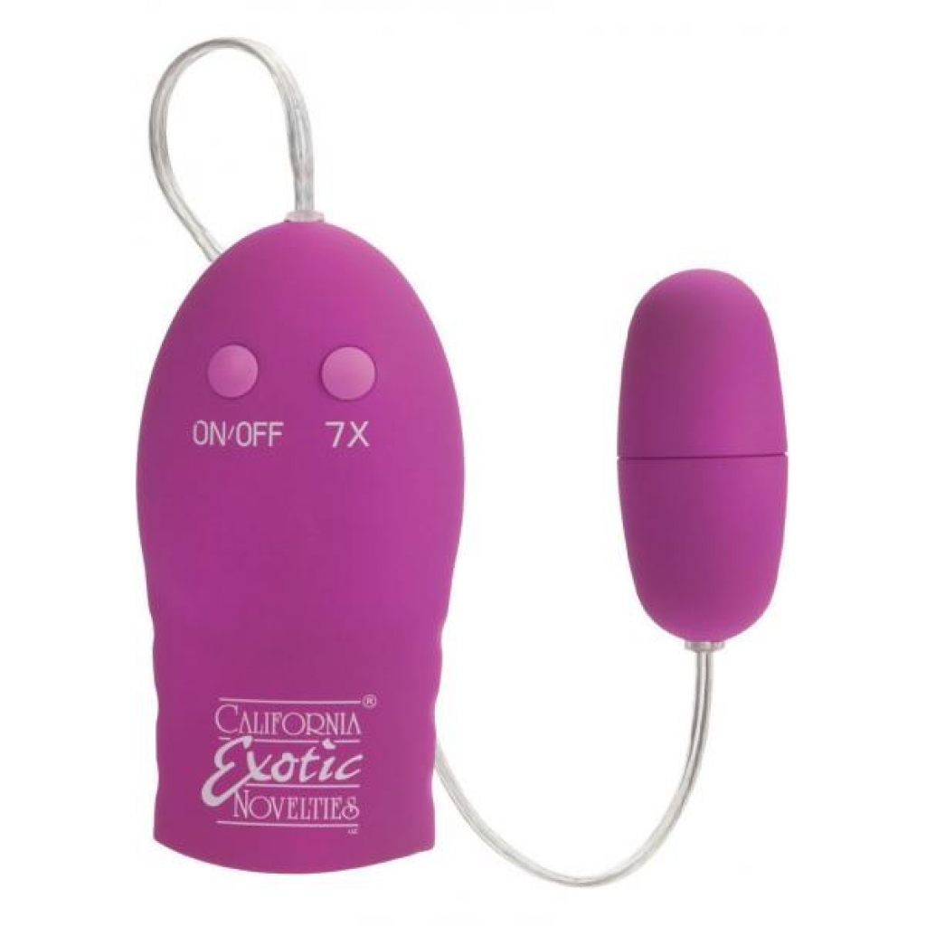 7-Function Waterproof Power Play Bullet in Pink