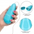 Classic Waterproof Gyrating Bullet Vibrator - Blue