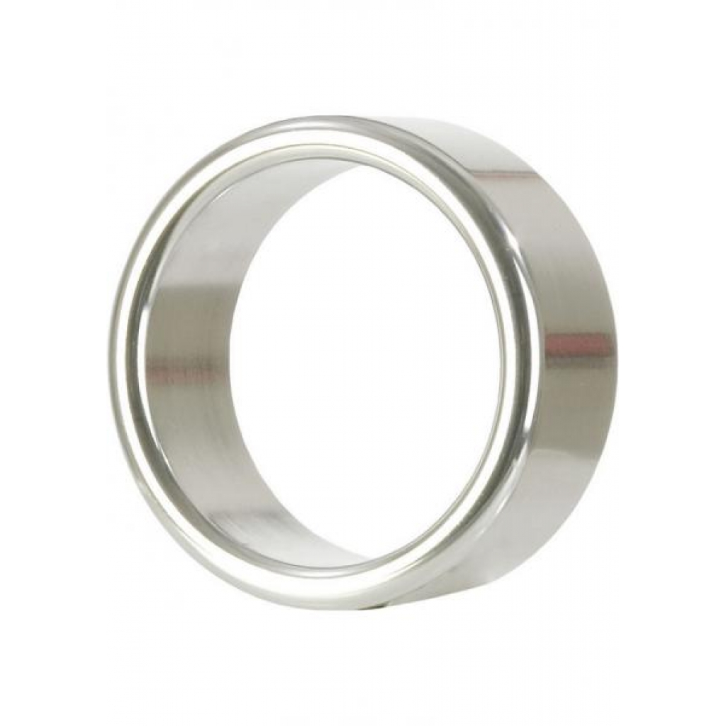 Alloy Metallic Ring - Large Silver