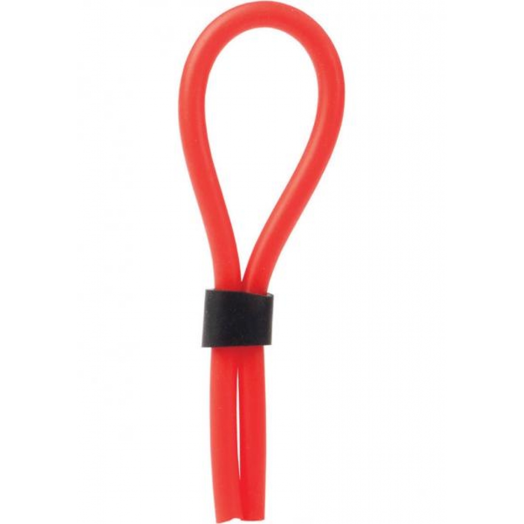 Silicone Stud Lasso - Red