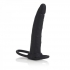 Silicone Love Rider Dual Penetrator Strap-On System - Black