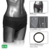 Packer Gear Dual Penetration Black Brief Harness 2XL/3XL