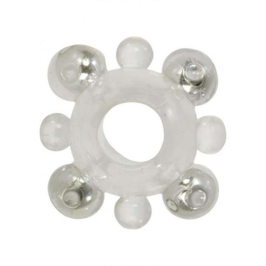 Enhancer Ring with Beads – Clear