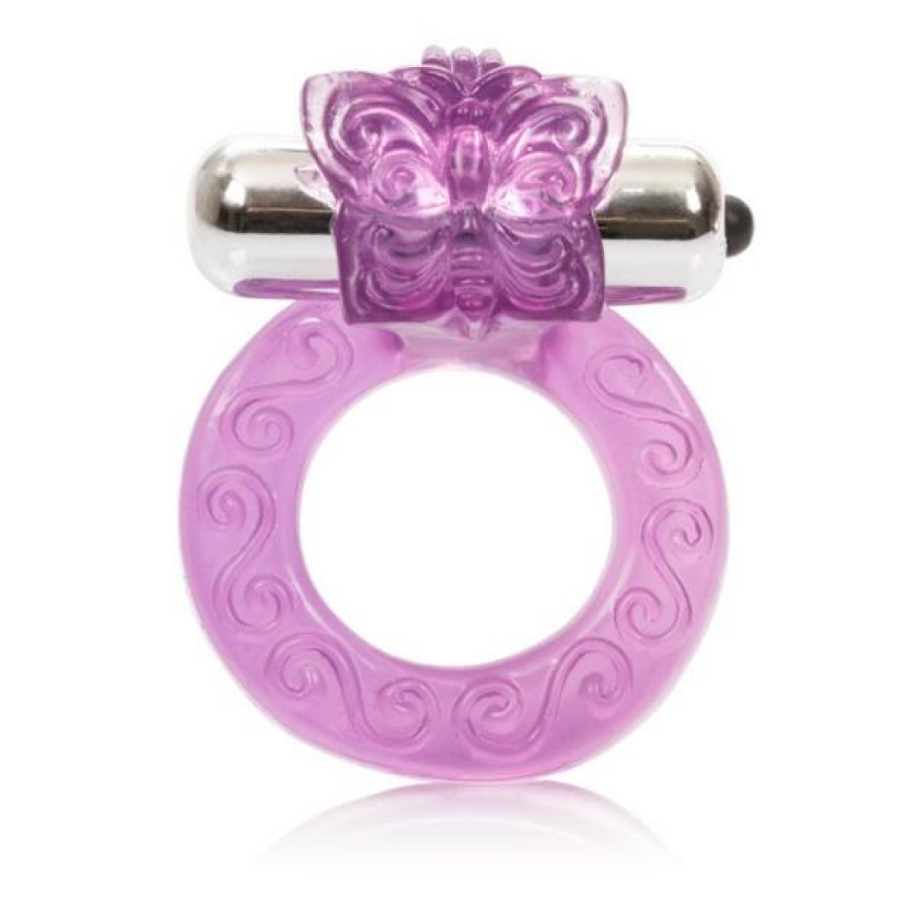 Intimate Butterfly Ring Enhancer - Purple