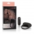 Silicone Lovers Arouser – Black Vibrating Ring