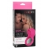 Teasing Tongue Enhancer - Pink Vibrating Cock Ring