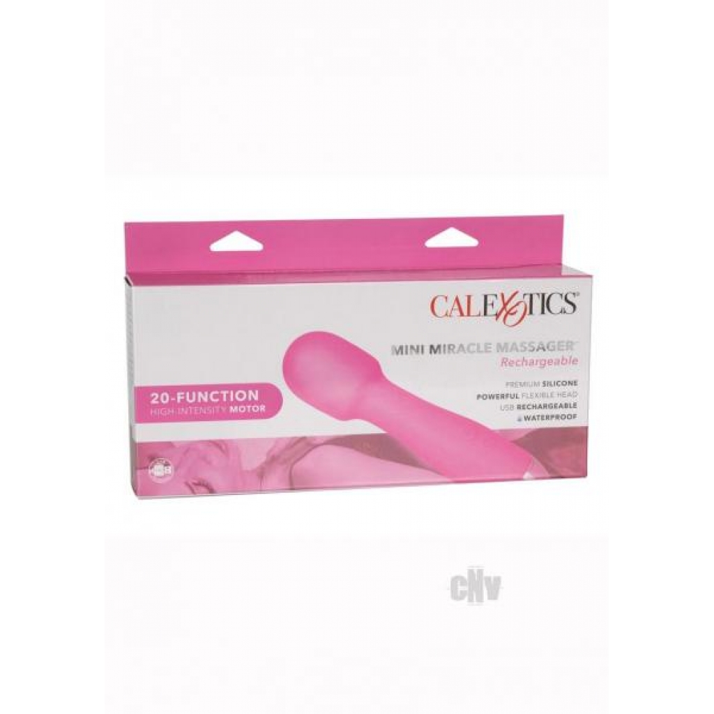 My Mini-Miracle Rechargeable Massager - Versatile Pink Vibe