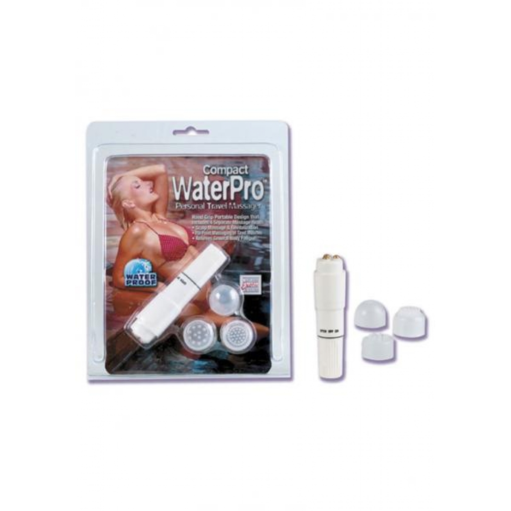 Compact Waterproof Personal Massager - White