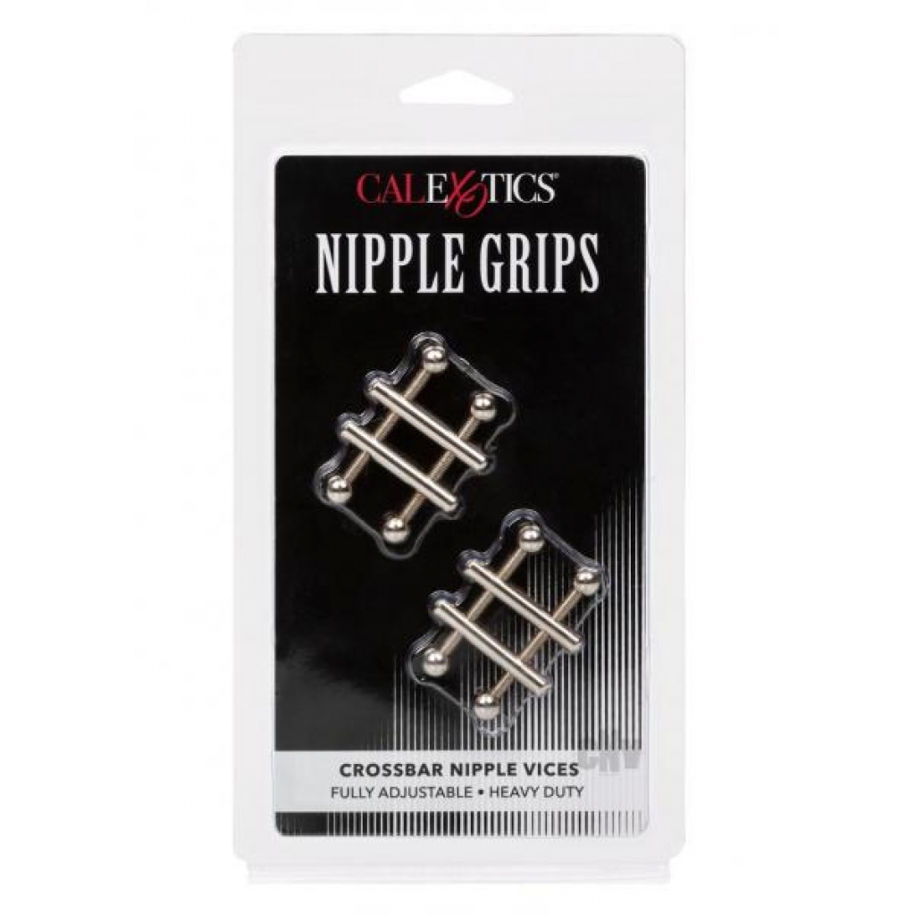 Nipple Grip Crossbar Nipple Vice - Silver