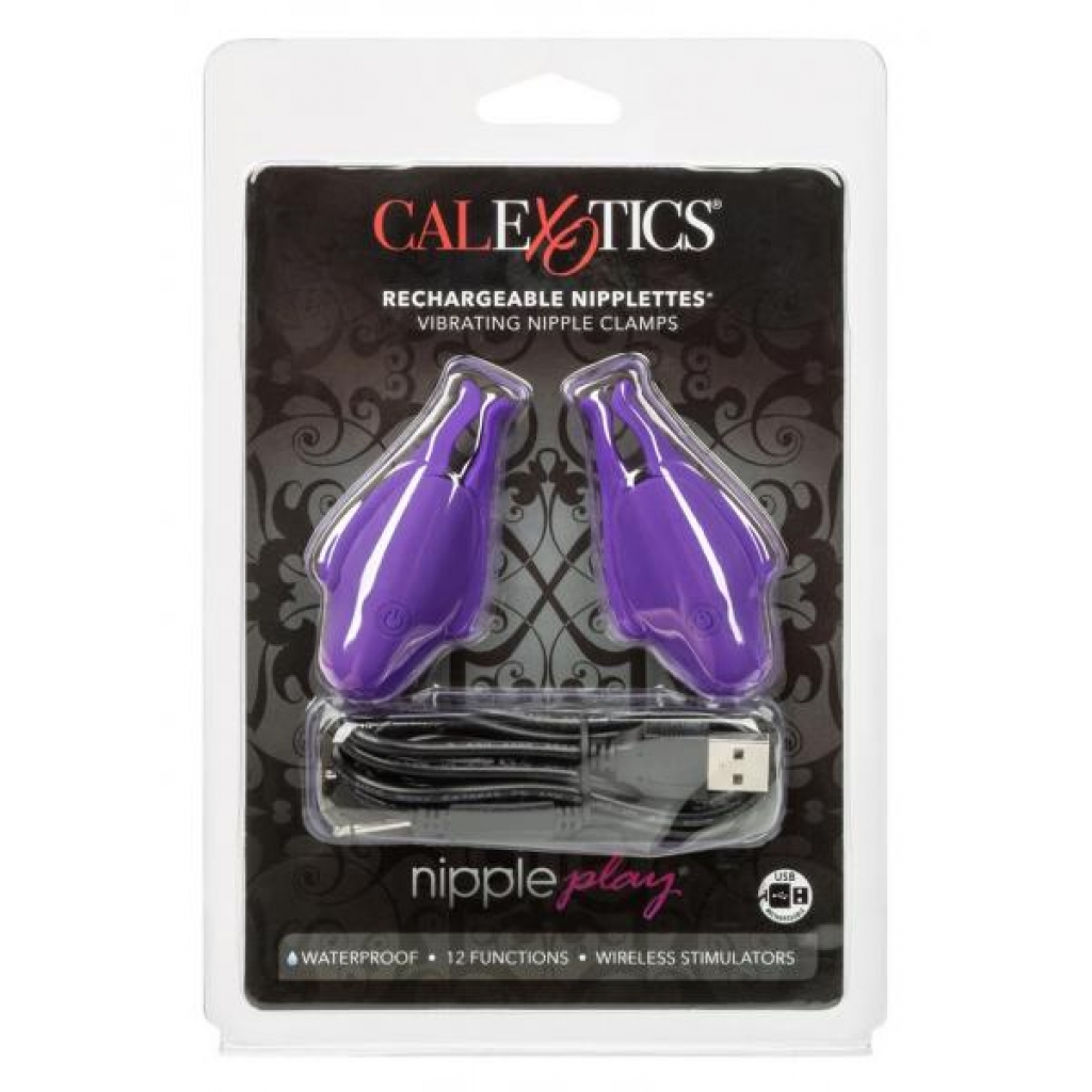 Rechargeable Nipplettes - Purple