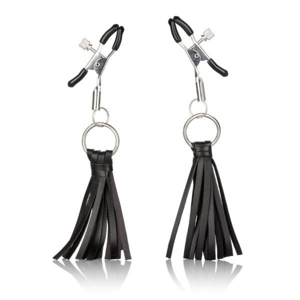 Nipple Play Playful Tassels Nipple Clamps - Tease and Please