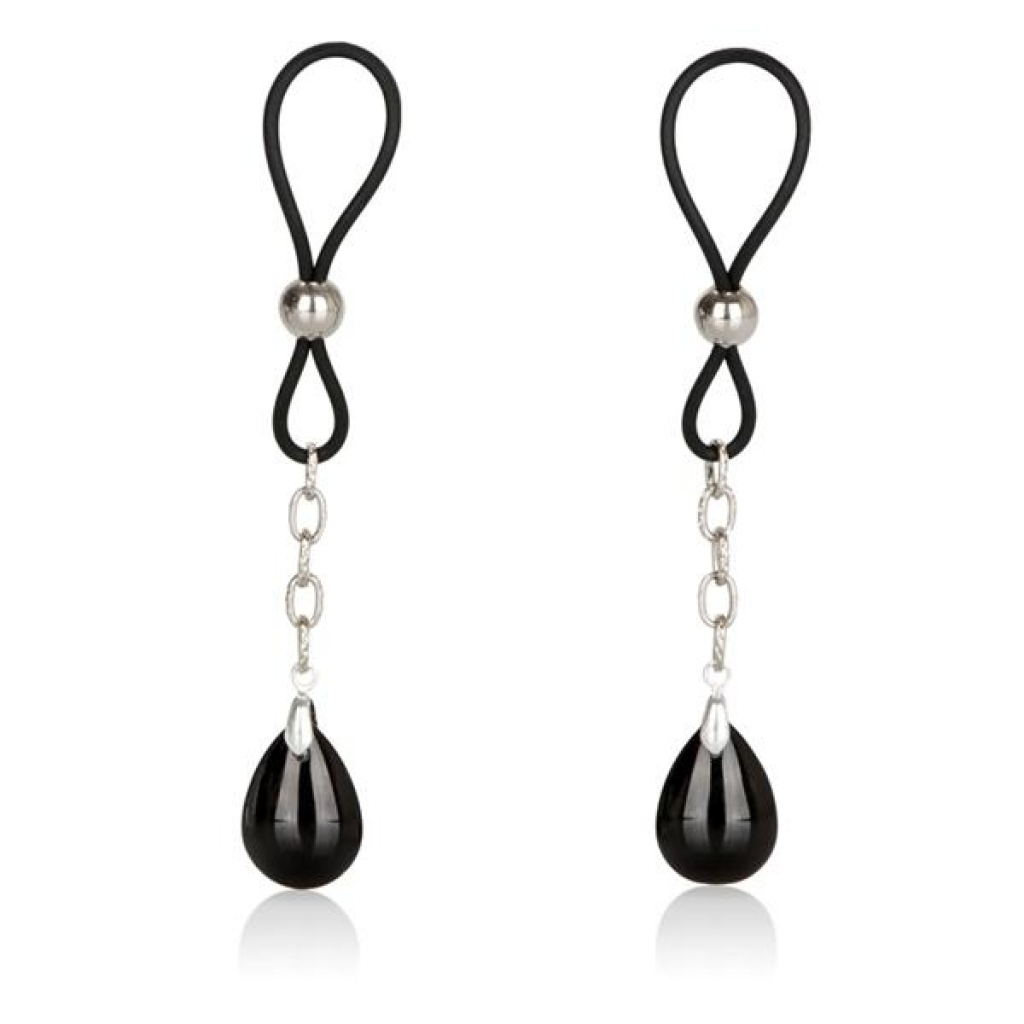 Non-Piercing Nipple Jewelry - Onyx Black