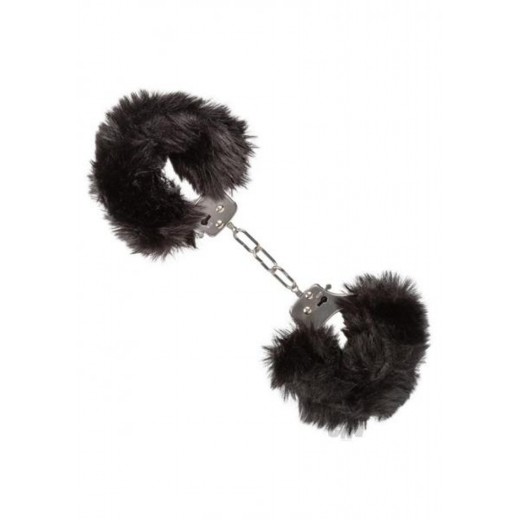 Ultra Fluffy Furry Cuffs - Black