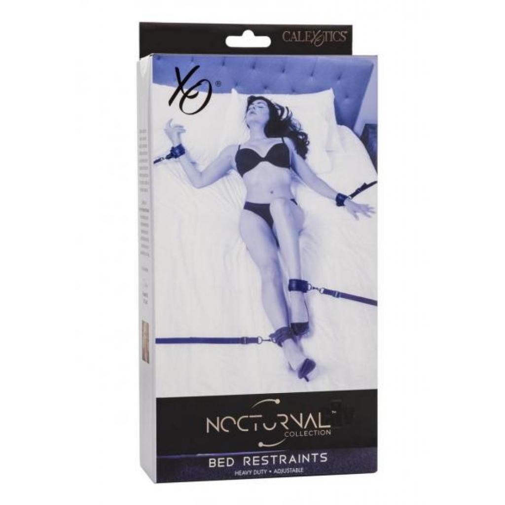 Nocturnal Collection Bed Restraints - Black