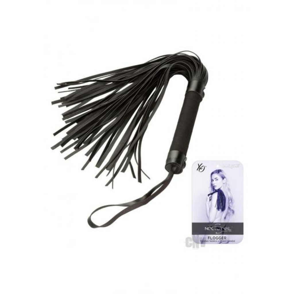 Nocturnal Collection Flogger - Black