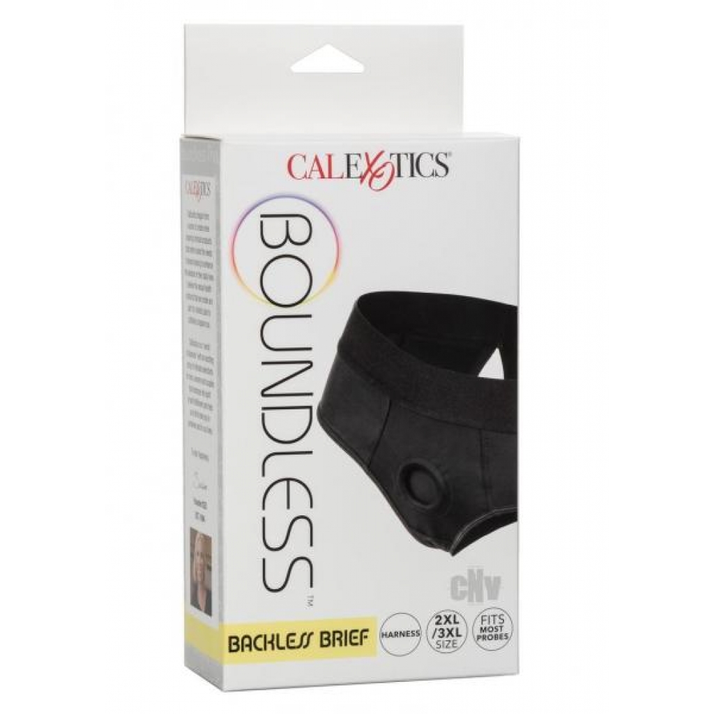 Boundless Backless Brief 2XL/3XL Black