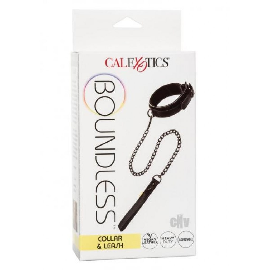 Boundless Collar and Leash - Black