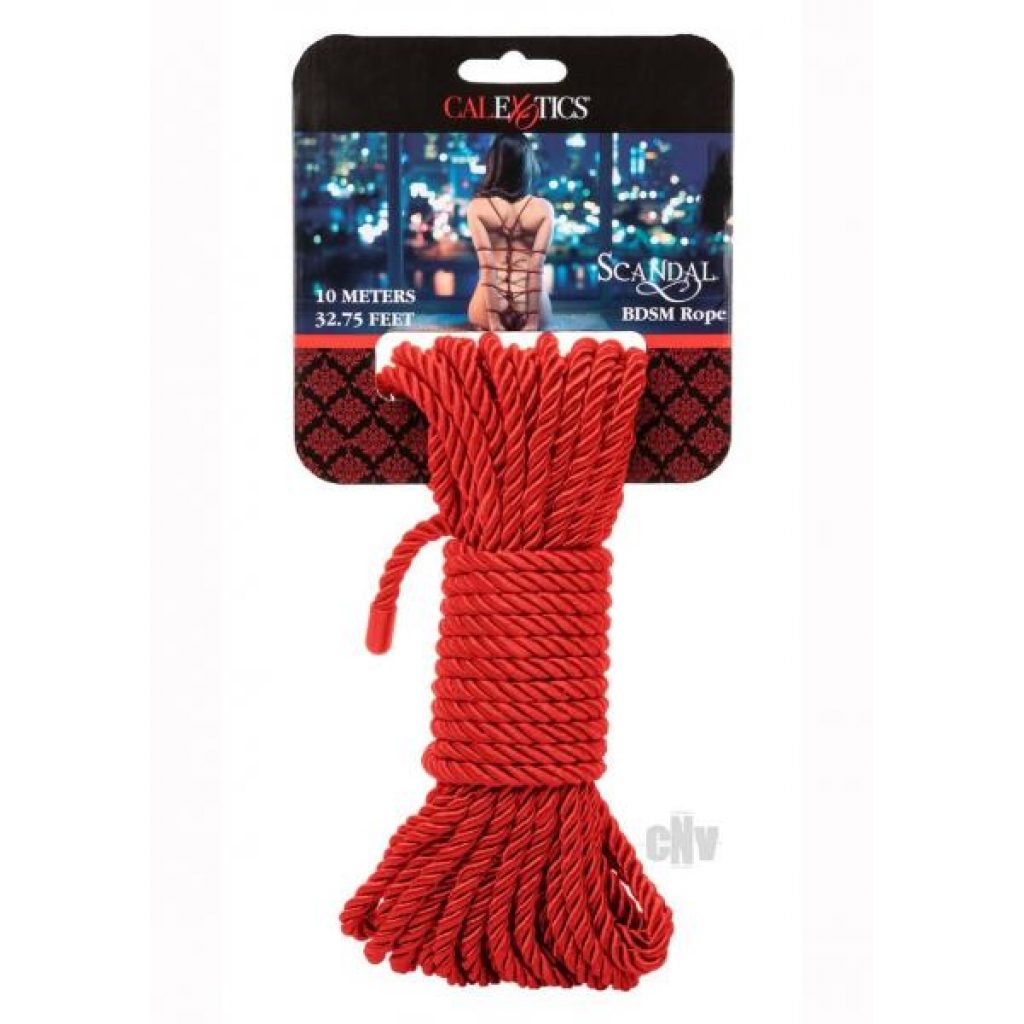 Scandal BDSM Rope - 10m Red