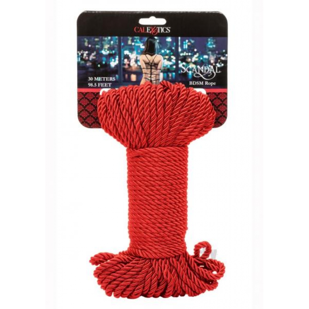 Scandal BDSM Rope - 30m Red