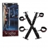 Scandal Over The Door Cross Restraints - Red