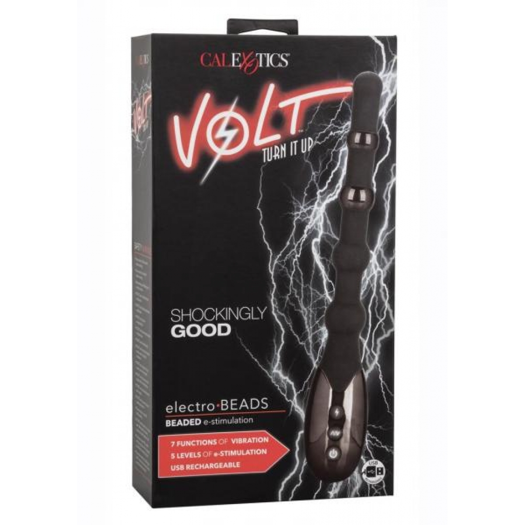 Volt Electro Beads Black - E-Stimulation Delight