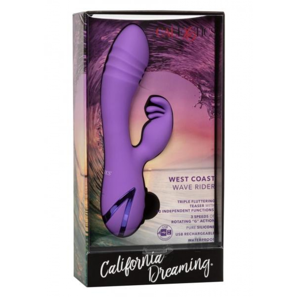 Cali Dreamin West Coast Wave Rider - Purple