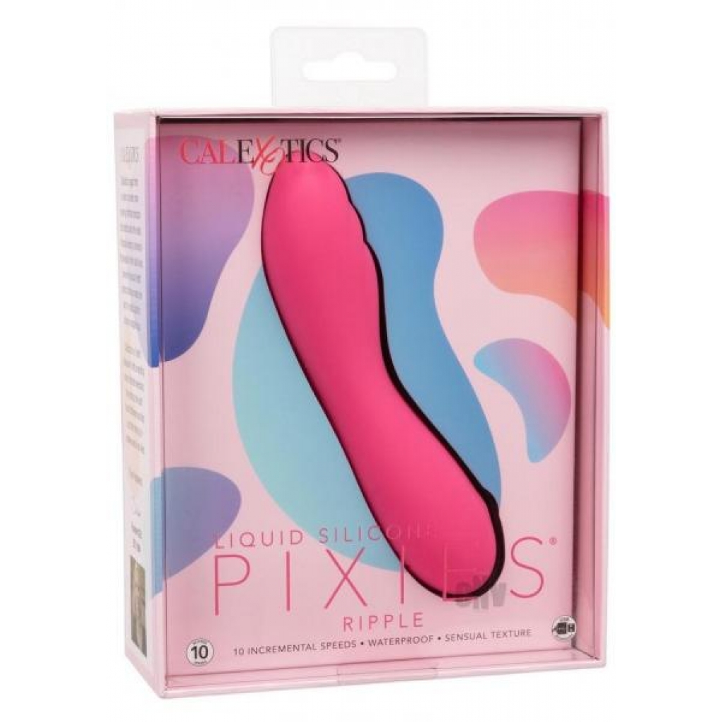 Liquid Silicone Pixies Ripple - Vibrator