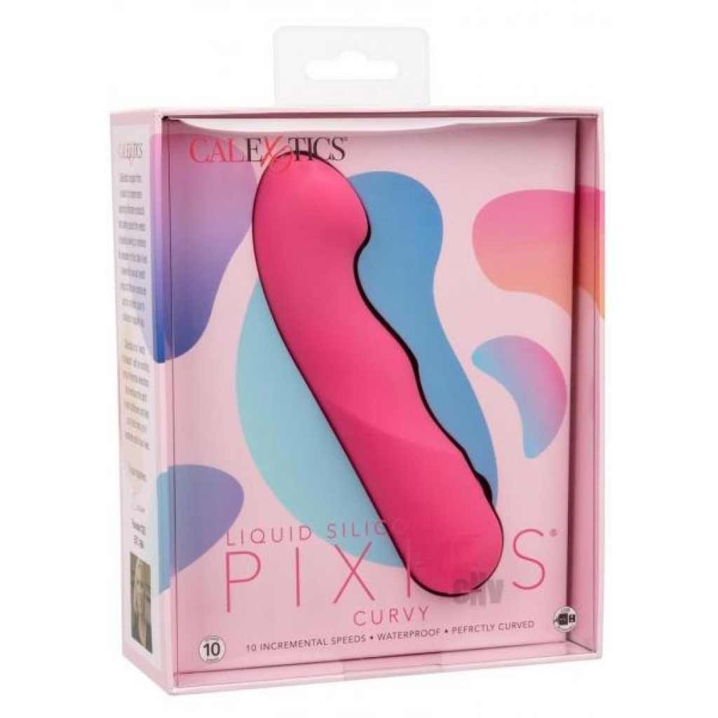 Liquid Silicone Pixies Curvy Vibrator