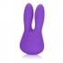 Marvelous Silicone Bunny Massager - Purple