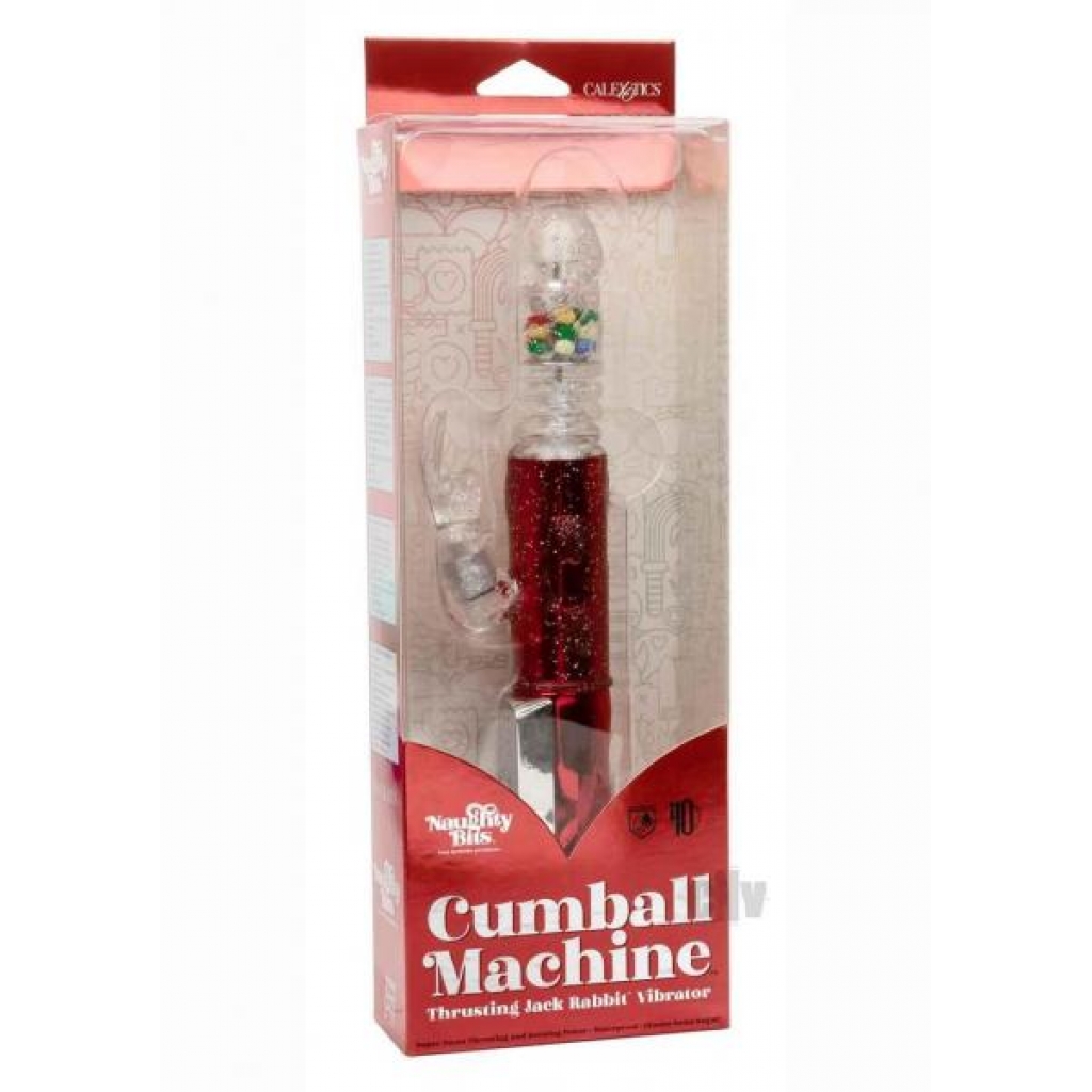 Naughty Bits Cumball Machine - Thrusting Vibrator