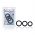 Silicone Support Rings - 3 Pack - Black