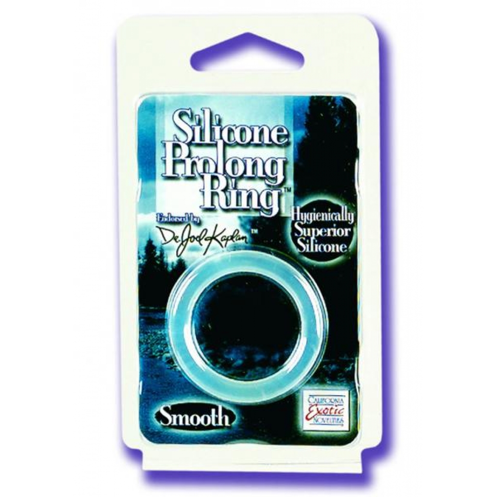 Dr. Joel Kaplan Silicone Prolong Ring - Clear