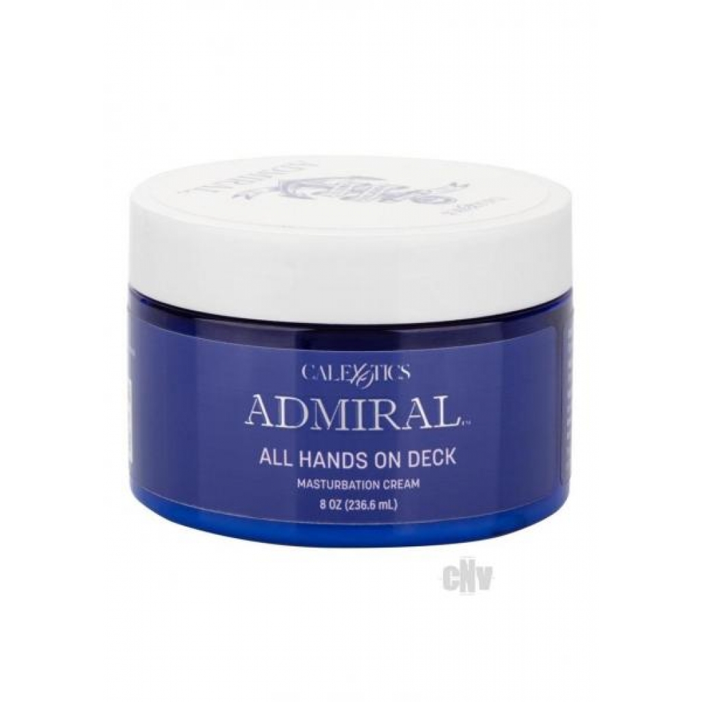 Admiral All Hands On Deck Masturbation Cream - 8 oz