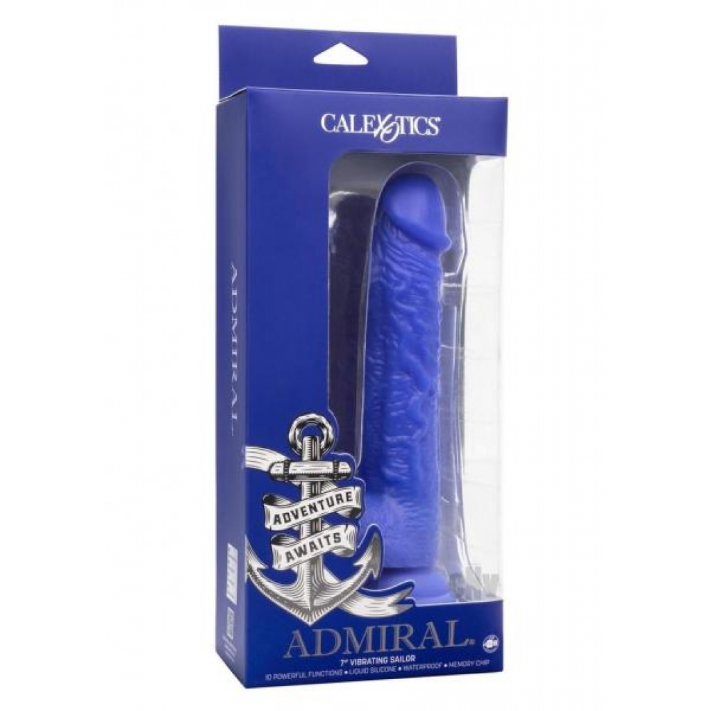 Admiral 7 Vibrating Sailor - Blue