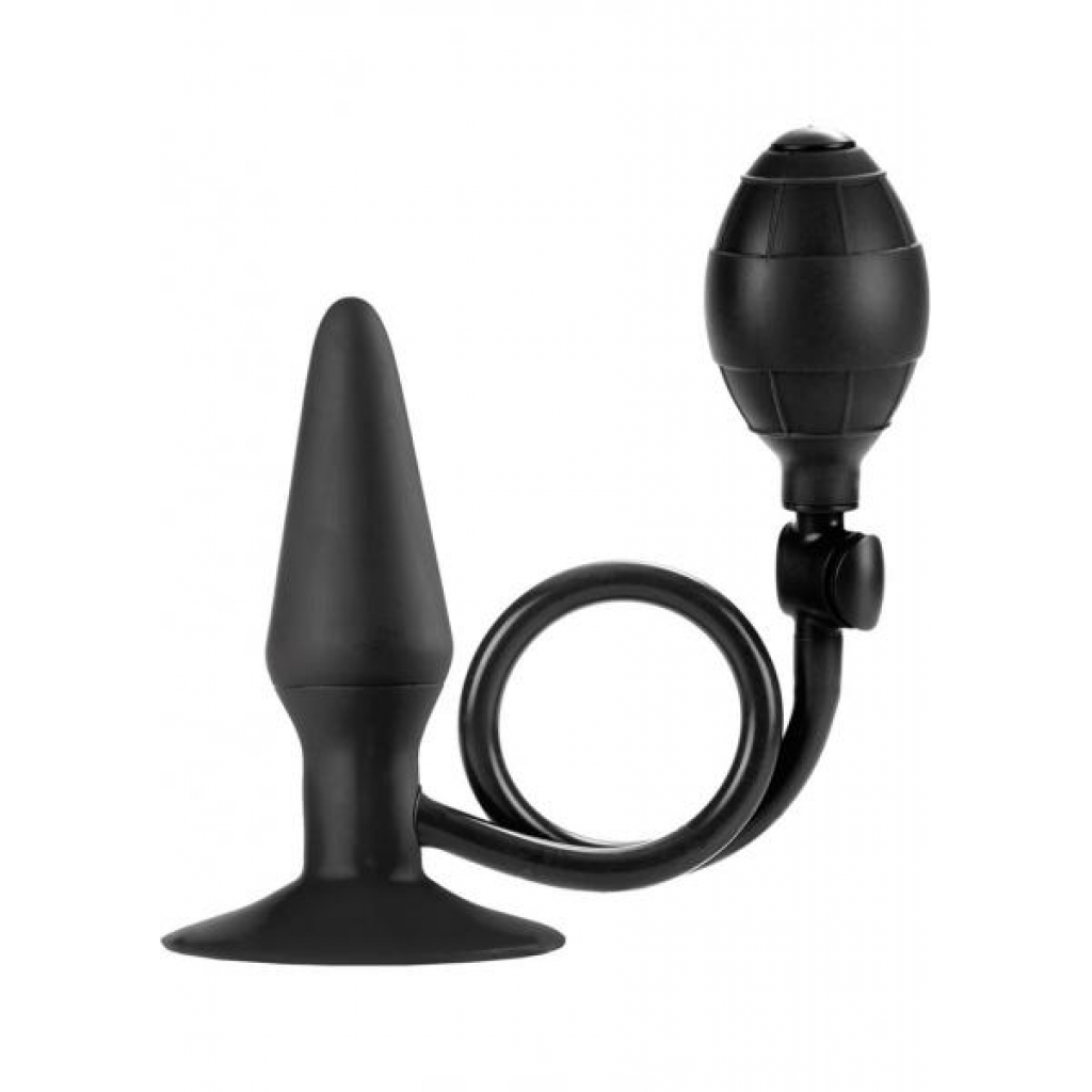 Colt Medium Pumper Plug - Inflatable Black