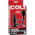 Colt Medium Pumper Plug - Inflatable Black