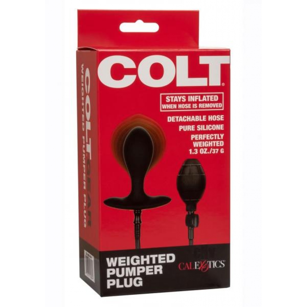 Colt Weighted Pumper Plug - Black