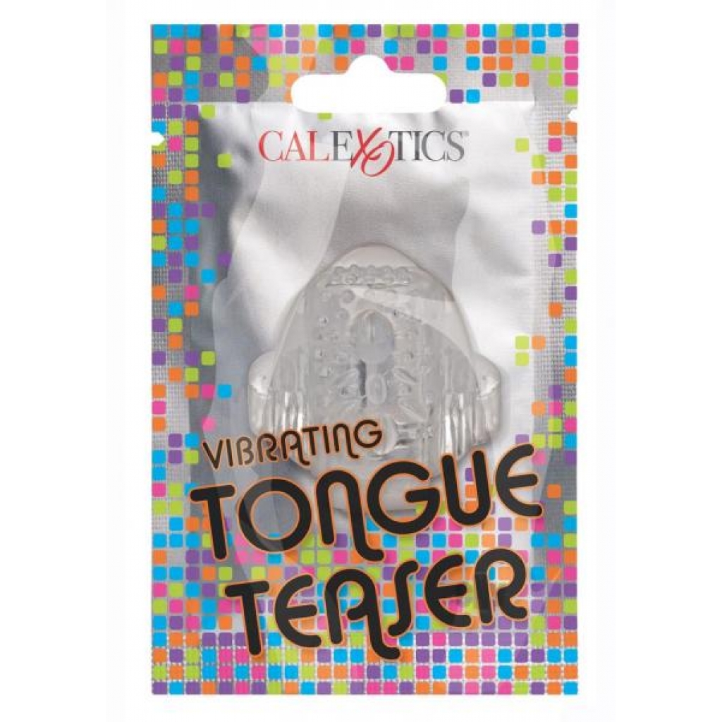 Foil Pack Vibrating Tongue Teaser - Clear