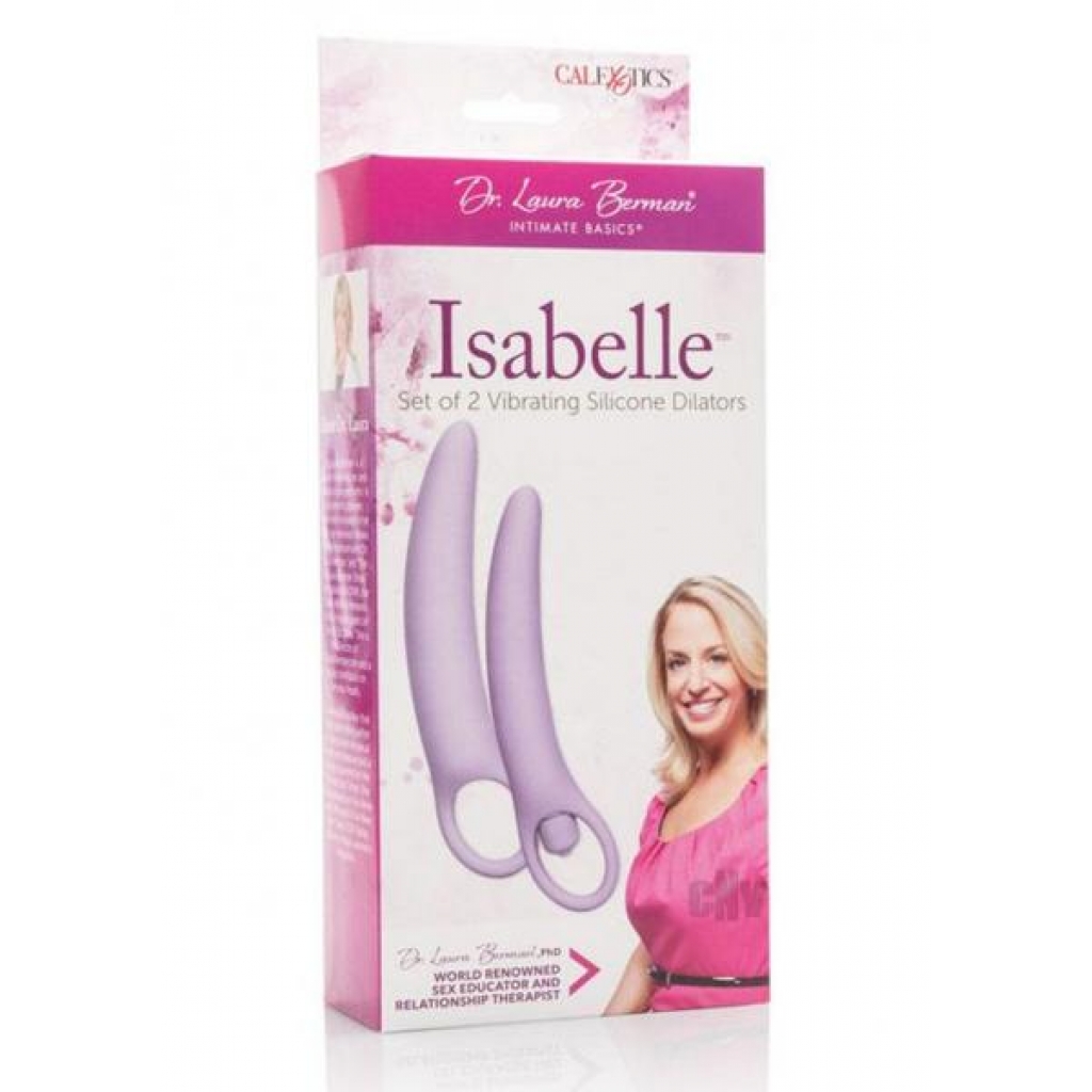 Berman Isabelle Set of 2 Vibrating Dilators - Purple