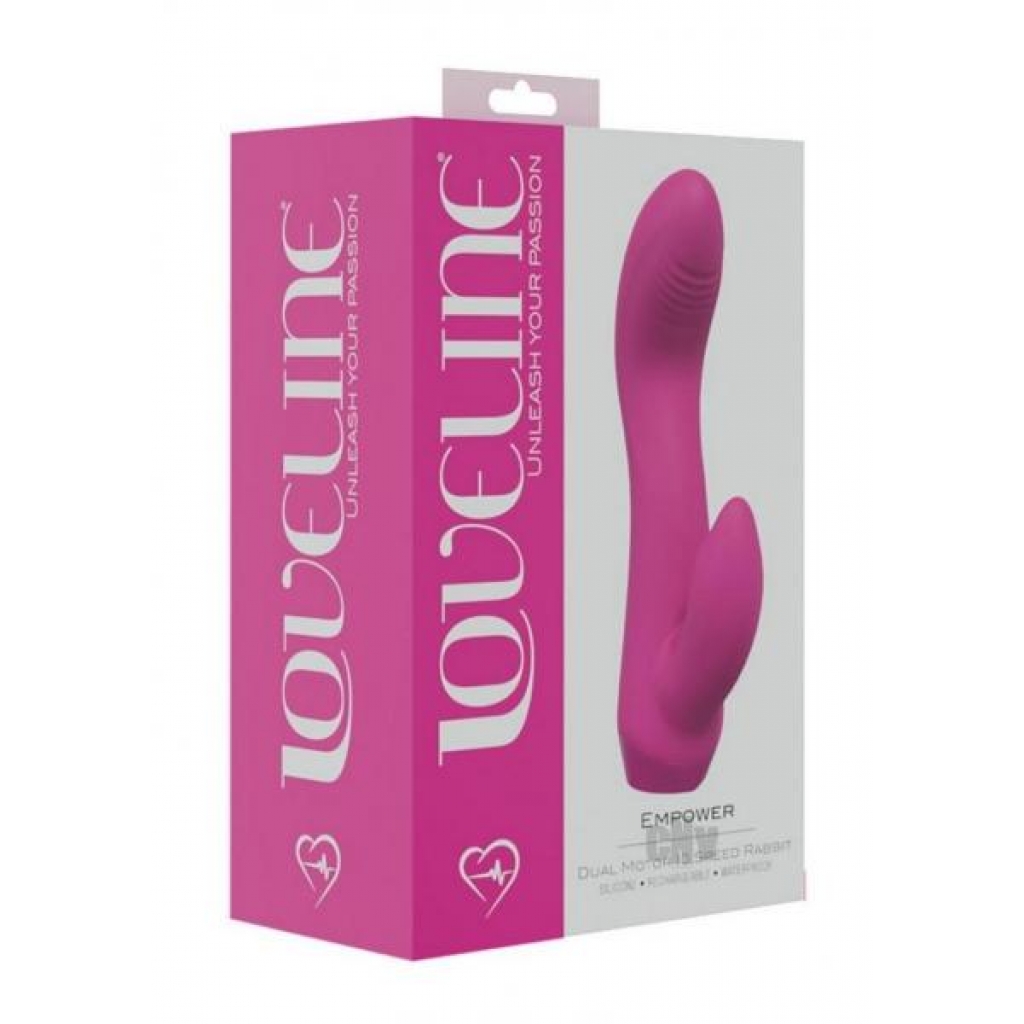 Empower Dual Motor Rabbit - Versatile Pleasure, Pink