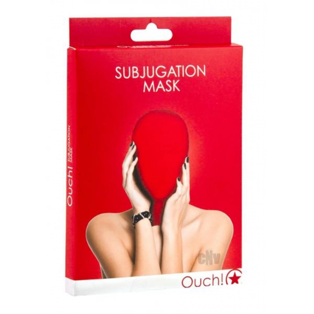 Ouch Subjugation Mask - Red